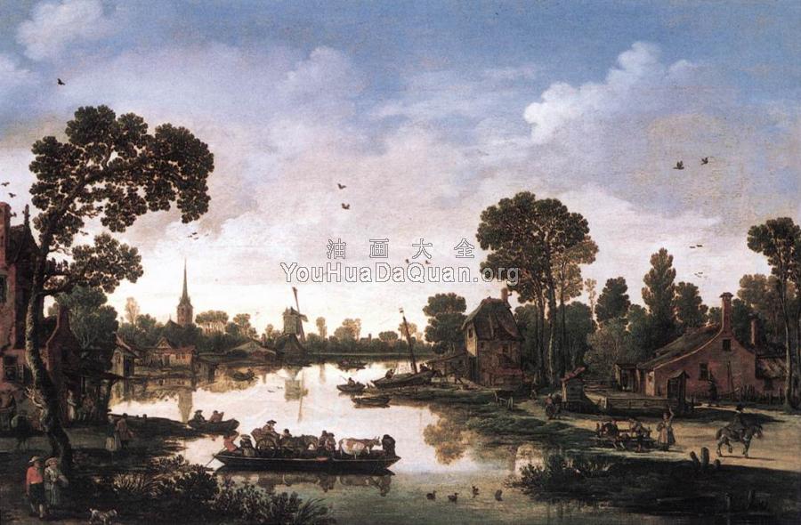 Ferry Boat - 艾萨亚斯·凡·德·维尔德